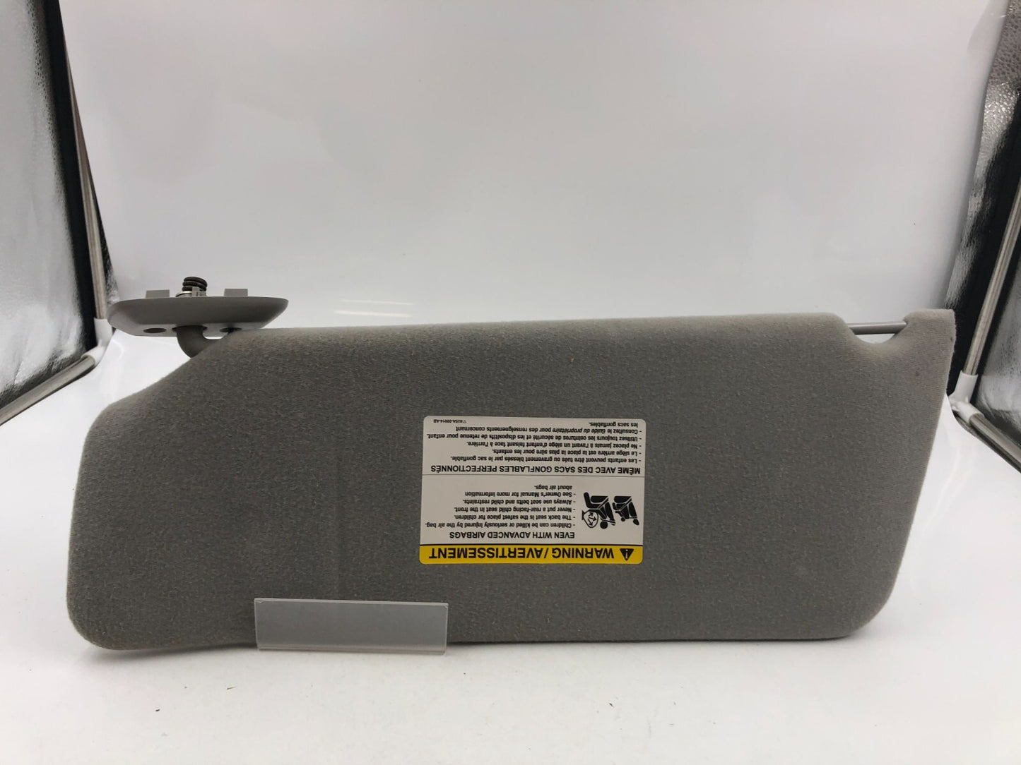 2004-2008 Ford F-150 F150 Passenger Sun Visor Gray OEM B04B40083
