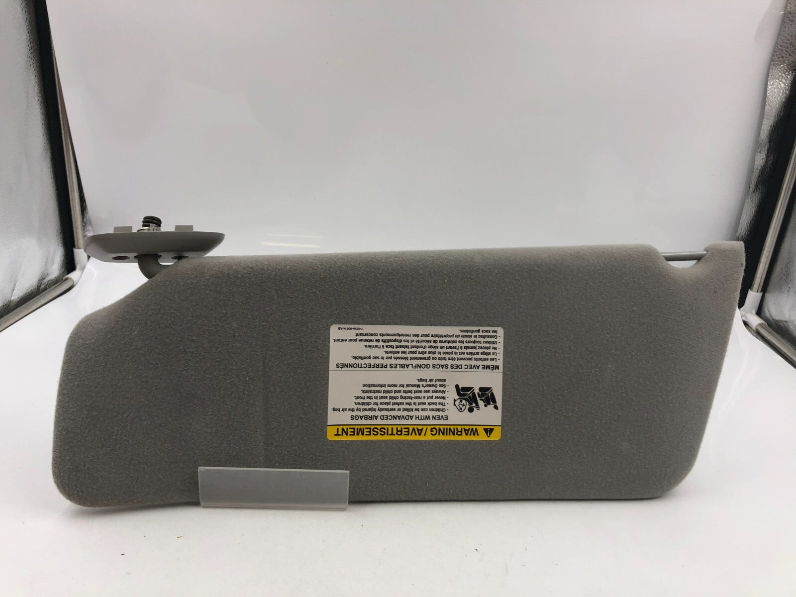 2004-2008 Ford F-150 F150 Passenger Sun Visor Gray OEM B04B40083