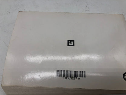 2011 Chevrolet Cruze Owners Manual OEM B03B44013