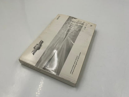 2011 Chevrolet Cruze Owners Manual OEM R01B21001