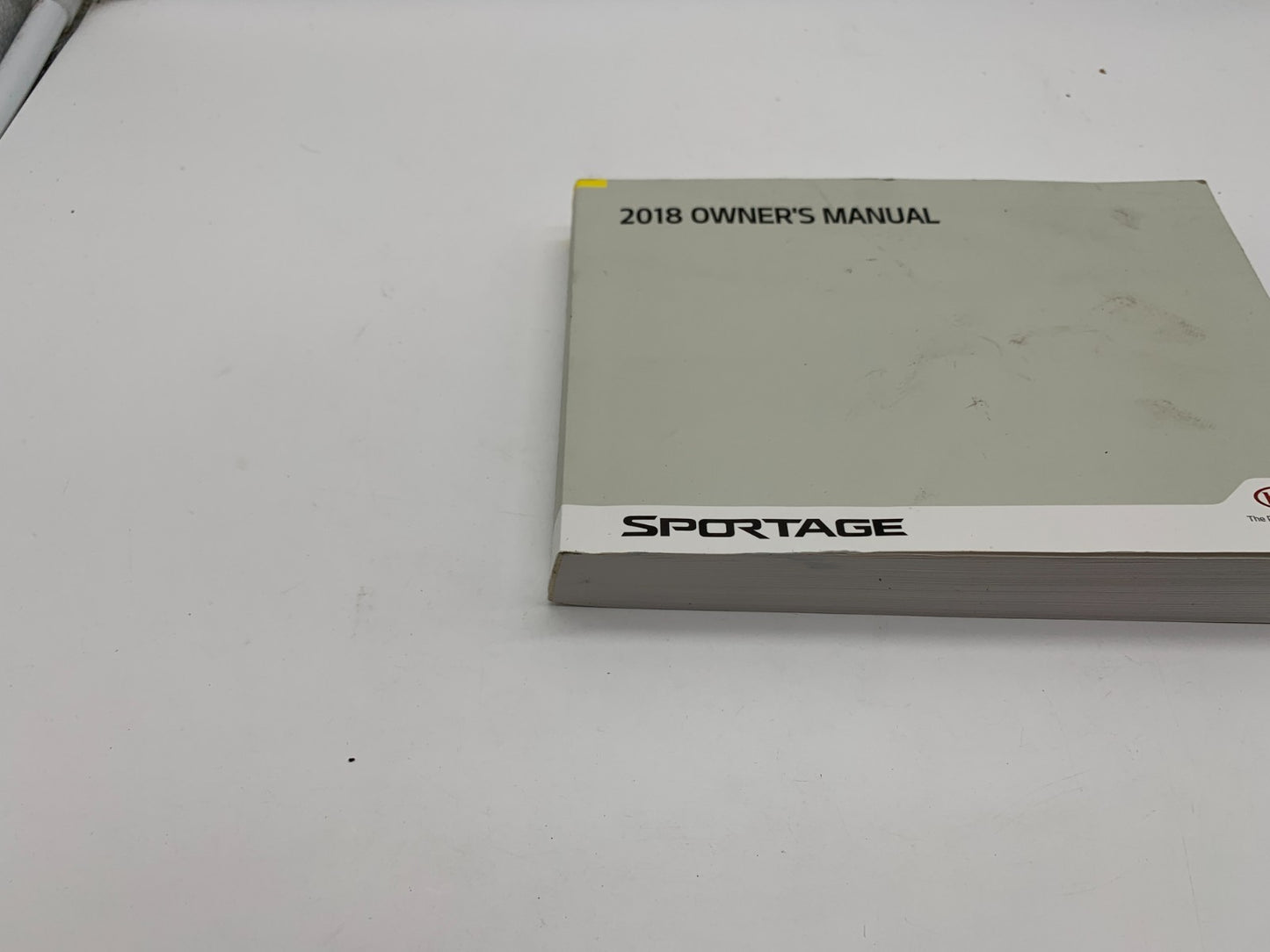2018 Kia Sportage Owners Manual OEM
