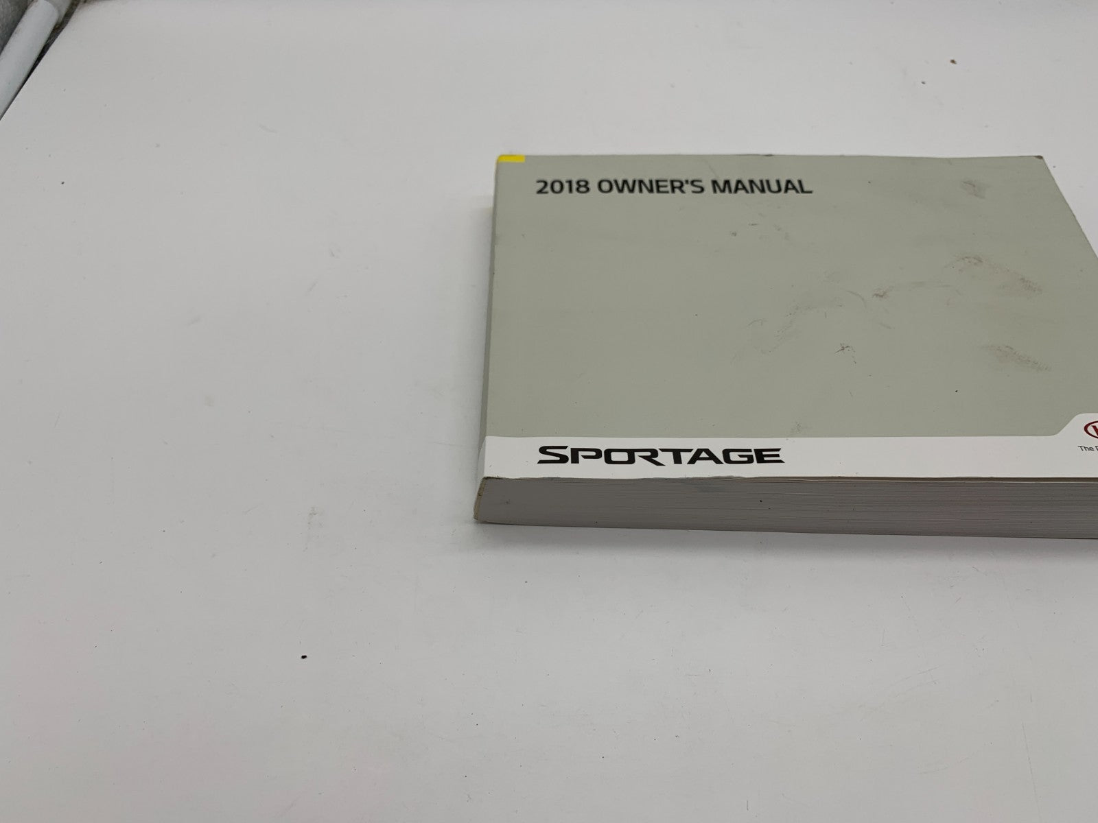 2018 Kia Sportage Owners Manual OEM