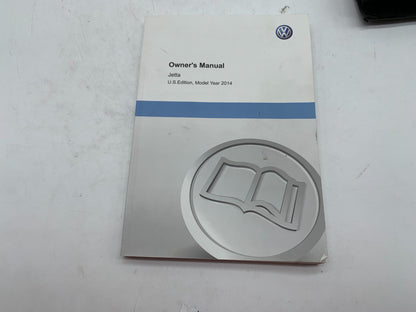 2014 Volkswagen Jetta Owners Manual Set OEM D03B39004