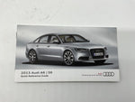 2013 Audi A6 Owners Manual Set with Case OEM L01B47009