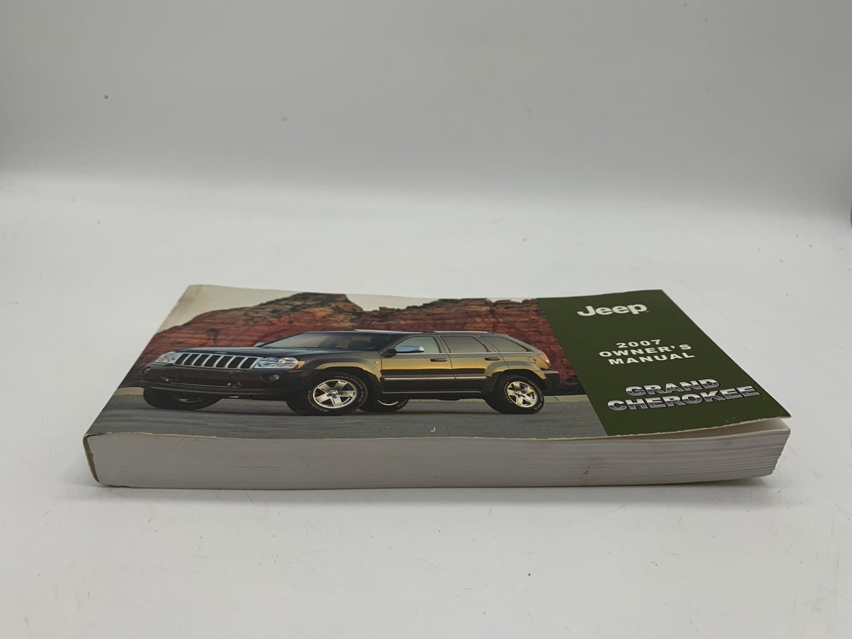 2007 Jeep Grand Cherokee Owners Manual Set OEM R01B12040