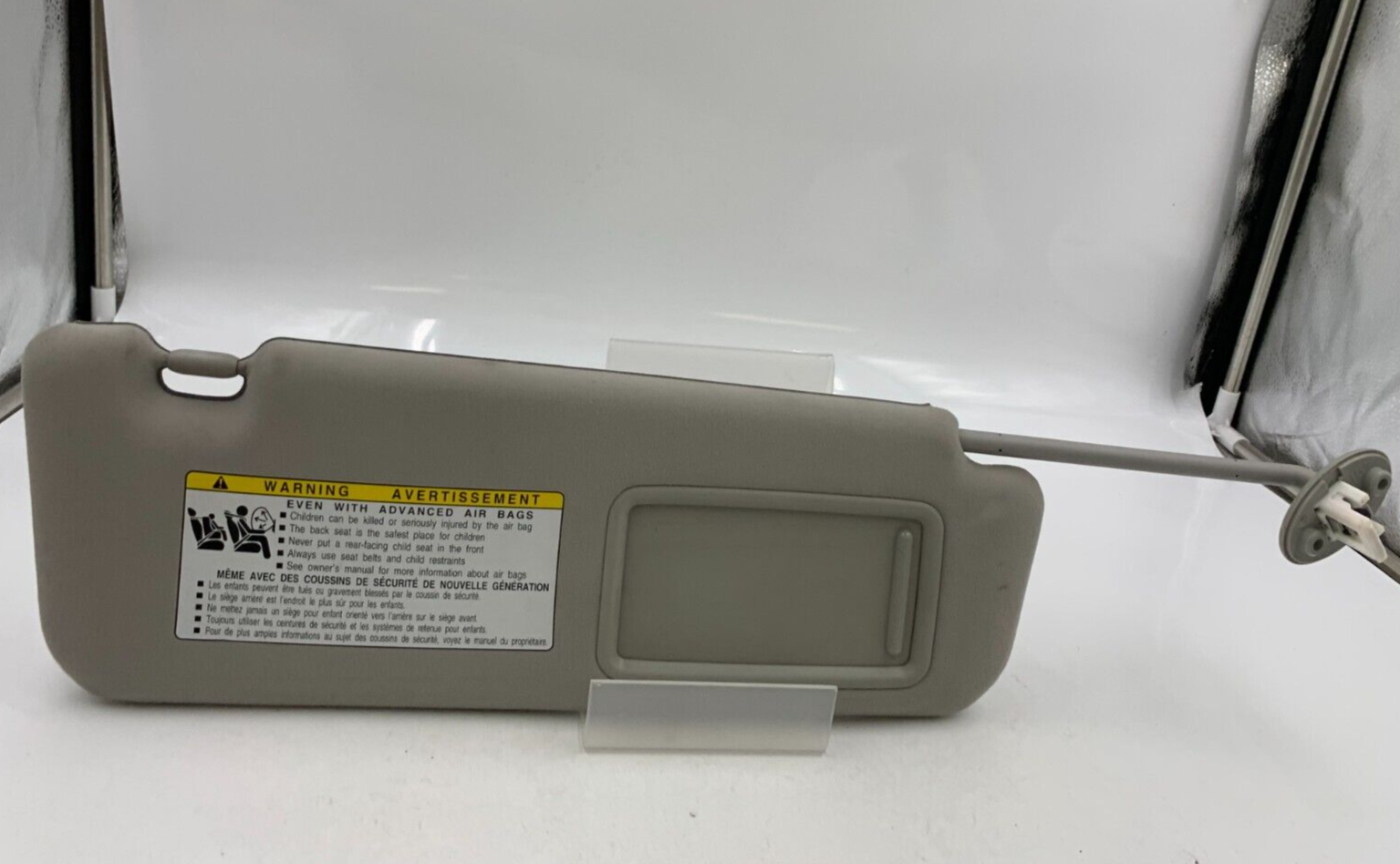 2007-2009 Lexus LS460 Passenger Sun Visor Sunvisor Gray Illuminated E01B55065