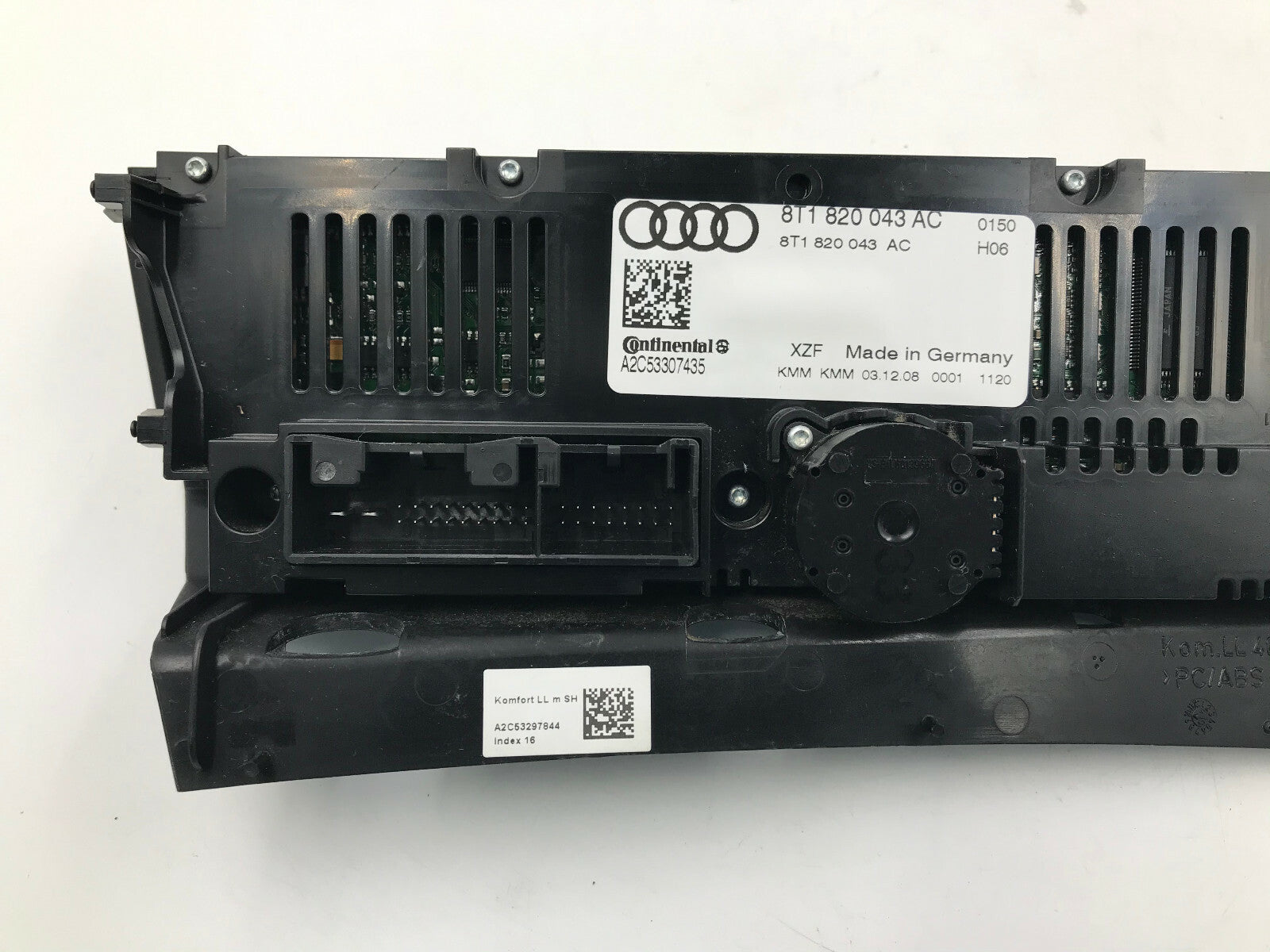 2008-2009 Audi A5 AC Heater Climate Control Unit OEM E01B40013