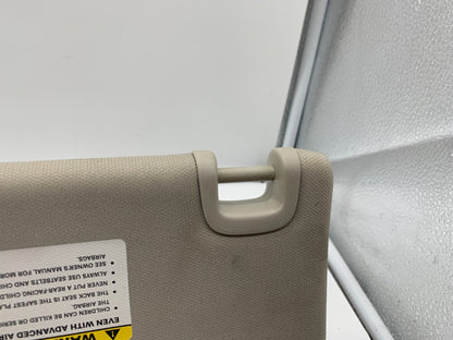 2014-2018 Jeep Grand Cherokee Passenger Sun Visor Gray Illuminated OEM D03B19015