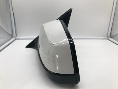 2009-2012 BMW 750i Driver Side View Power Door Mirror White OEM B01B37028