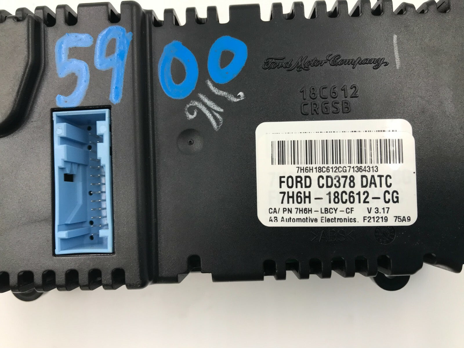 2007-2009 Lincoln MKZ AC Heater Climate Control Unit OEM E01B27012