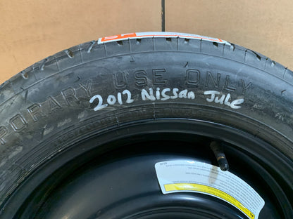 2011-2017 Nissan Juke 16" Spare Tire Wheel Compact Donut T135/90D16
