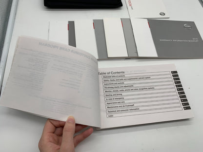 2016 Nissan Rogue Owners Manual Set with Case OEM A03B13006