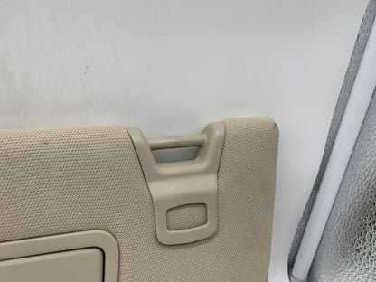 2017-2020 Lincoln Continental Driver Sun Visor Beige Illuminated OEM D03B33042
