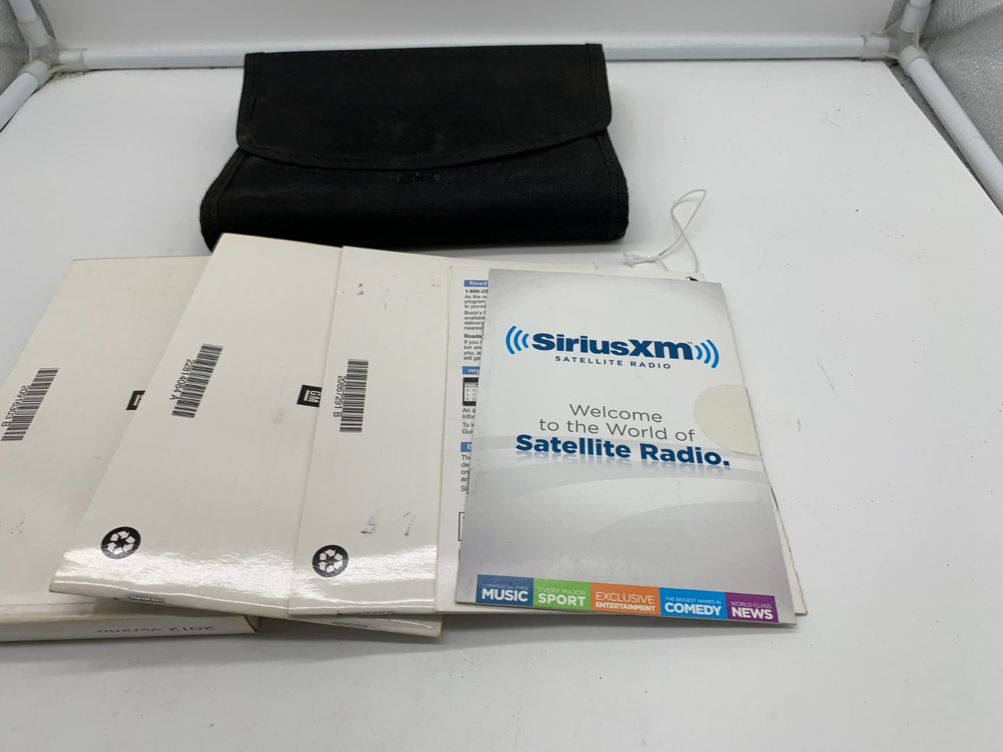 2012 Buick Verano Owners Manual Set with Case OEM A04B28005