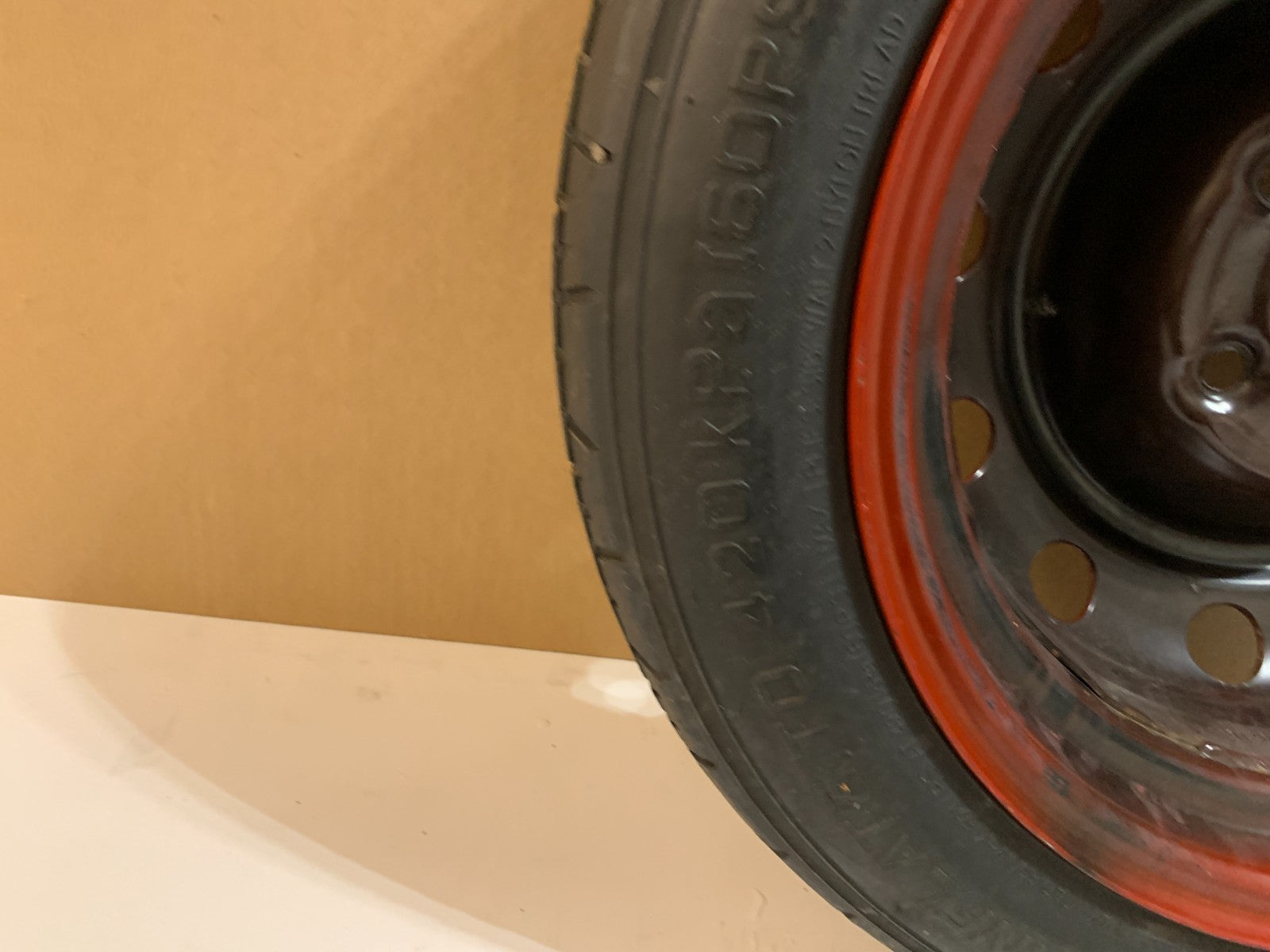 2010-2020 Kia Forte 15" Spare Tire Compact Donut Wheel T125/80D15 OEM