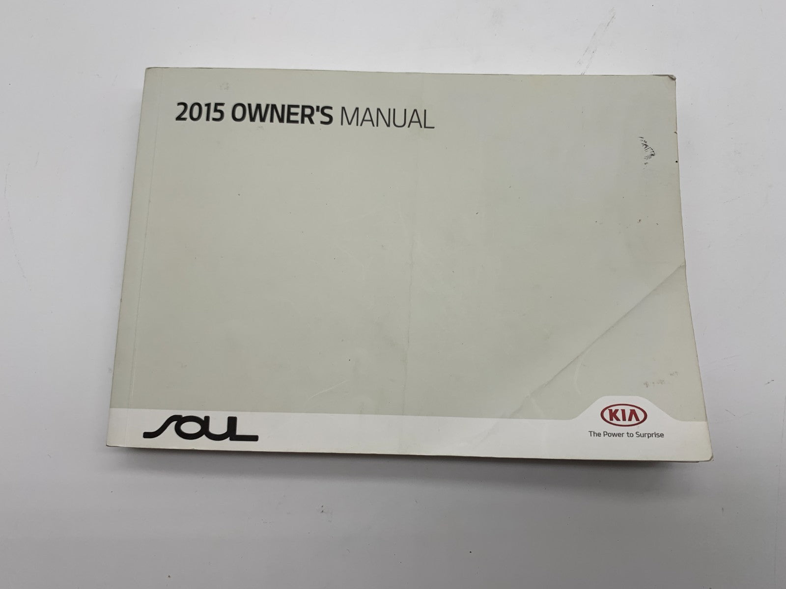 2015 Kia Soul Owners Manual Set OEM B04B36011