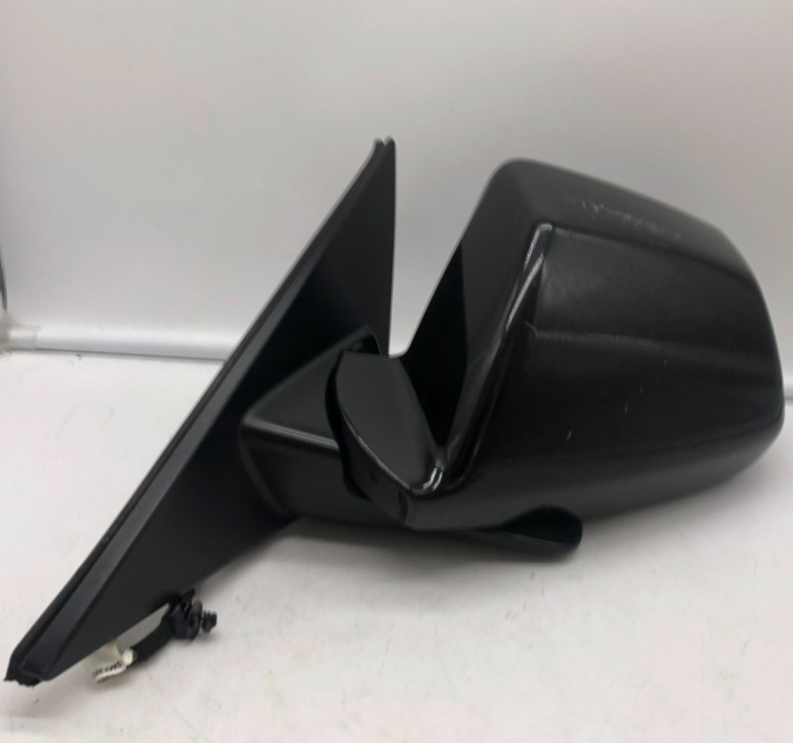 2008-2014 Cadillac CTS Driver Side View Power Door Mirror Black OEM A01B12005
