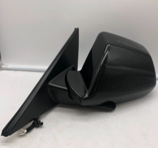 2008-2014 Cadillac CTS Driver Side View Power Door Mirror Black OEM A01B12005