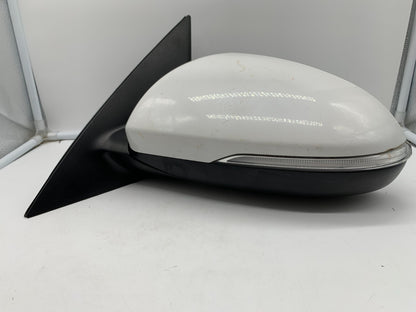 2016-2020 Kia Optima Driver Side View Power Door Mirror White BSA OEM