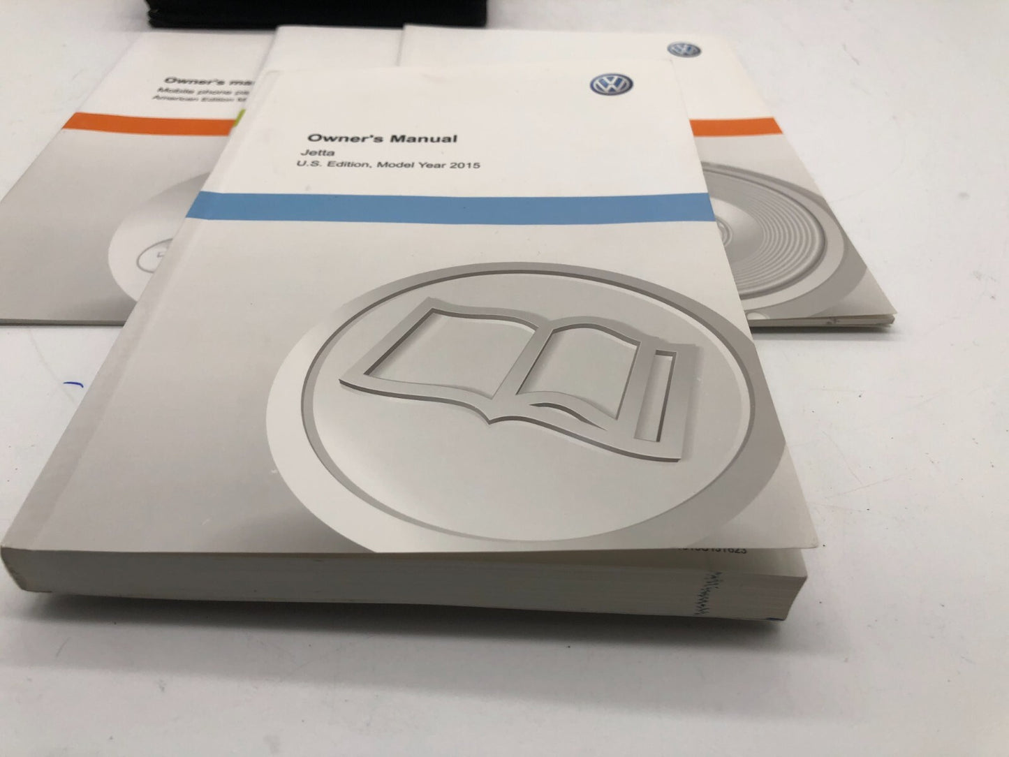 2015 Volkswagen Jetta GLI Owners Manual Set with Case OEM C02B49012