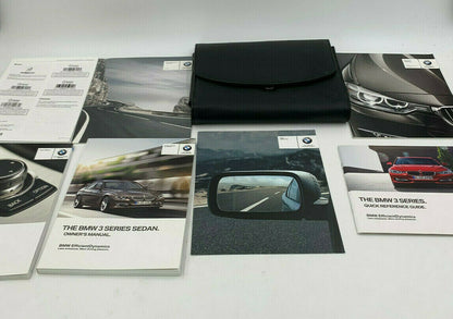 2014 BMW 3 Series Owners Manual Set with Case OEM A01B19004