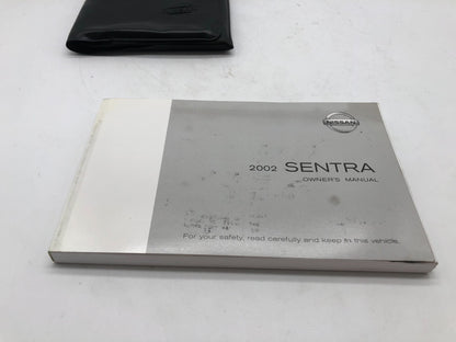 2002 Nissan Sentra Owners Manual with Case OEM R01B51003