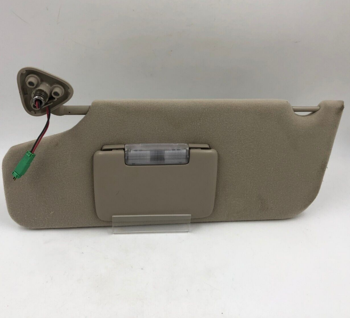 2008-2009 Ford Taurus Driver Sun Visor Beige Illuminated OEM C04B45060