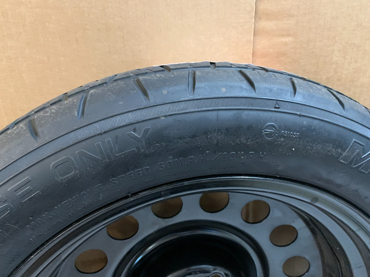 2013-2019 Ford Escape Spare Tire 17" Compact Donut with Jack Kit T155/70D17