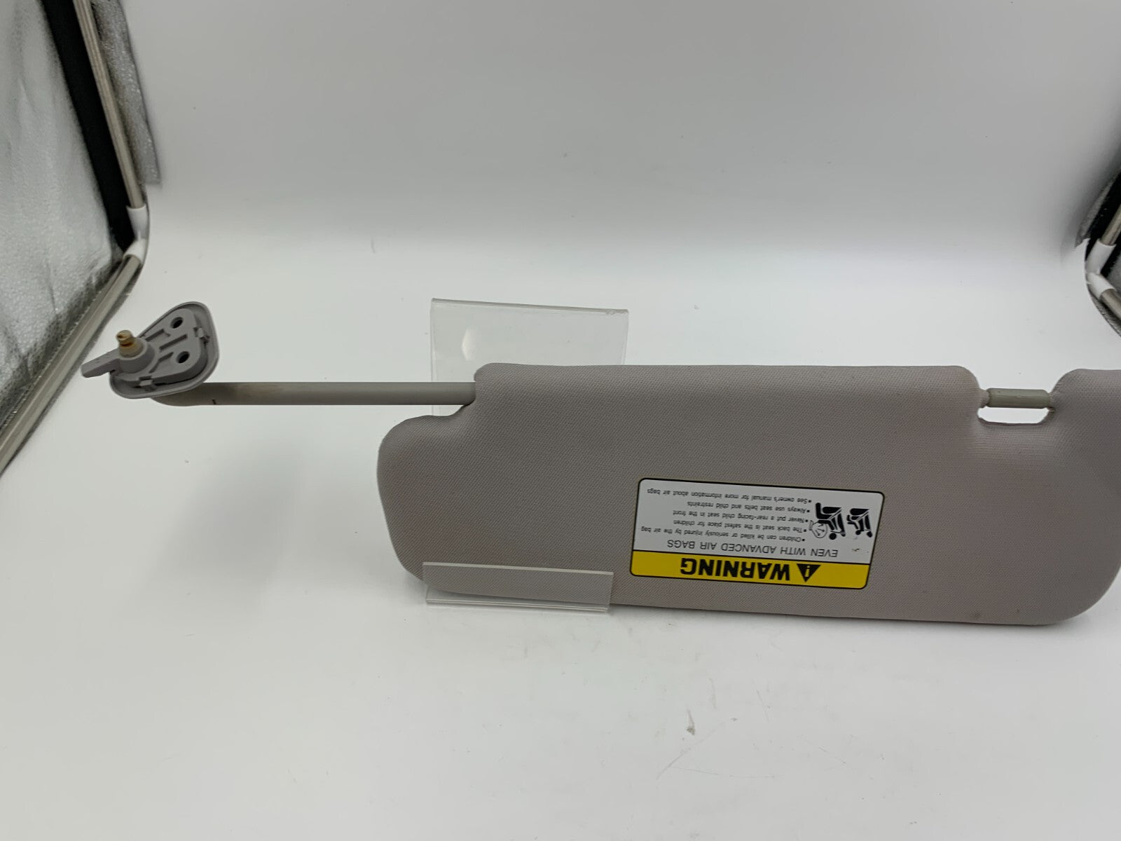 2011-2015 Hyundai Sonata Passenger Sun Visor Gray OEM C02B31060