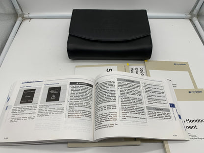 2020 Hyundai Santa FE Sport Owners Manual Set with Case OEM C02B13062