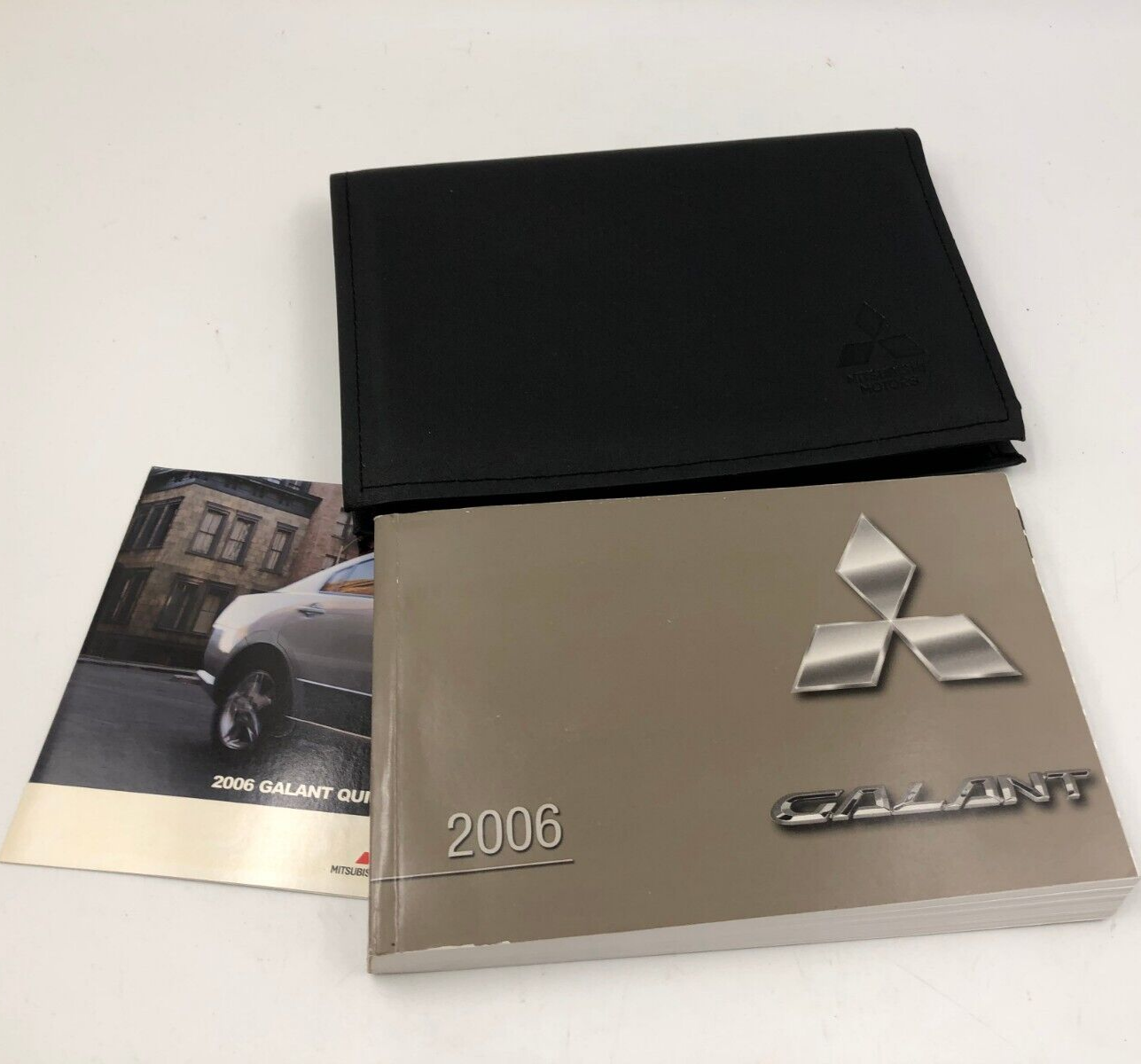 2006 Mitsubishi Galant Owners Manual Set with Case OEM D01B40014