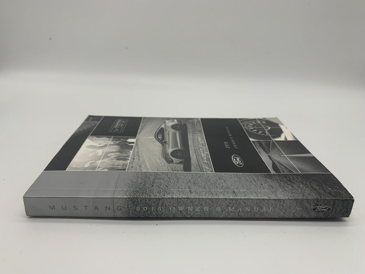 2015 Ford Mustang Owners Manual Set with Case OEM R01B05027