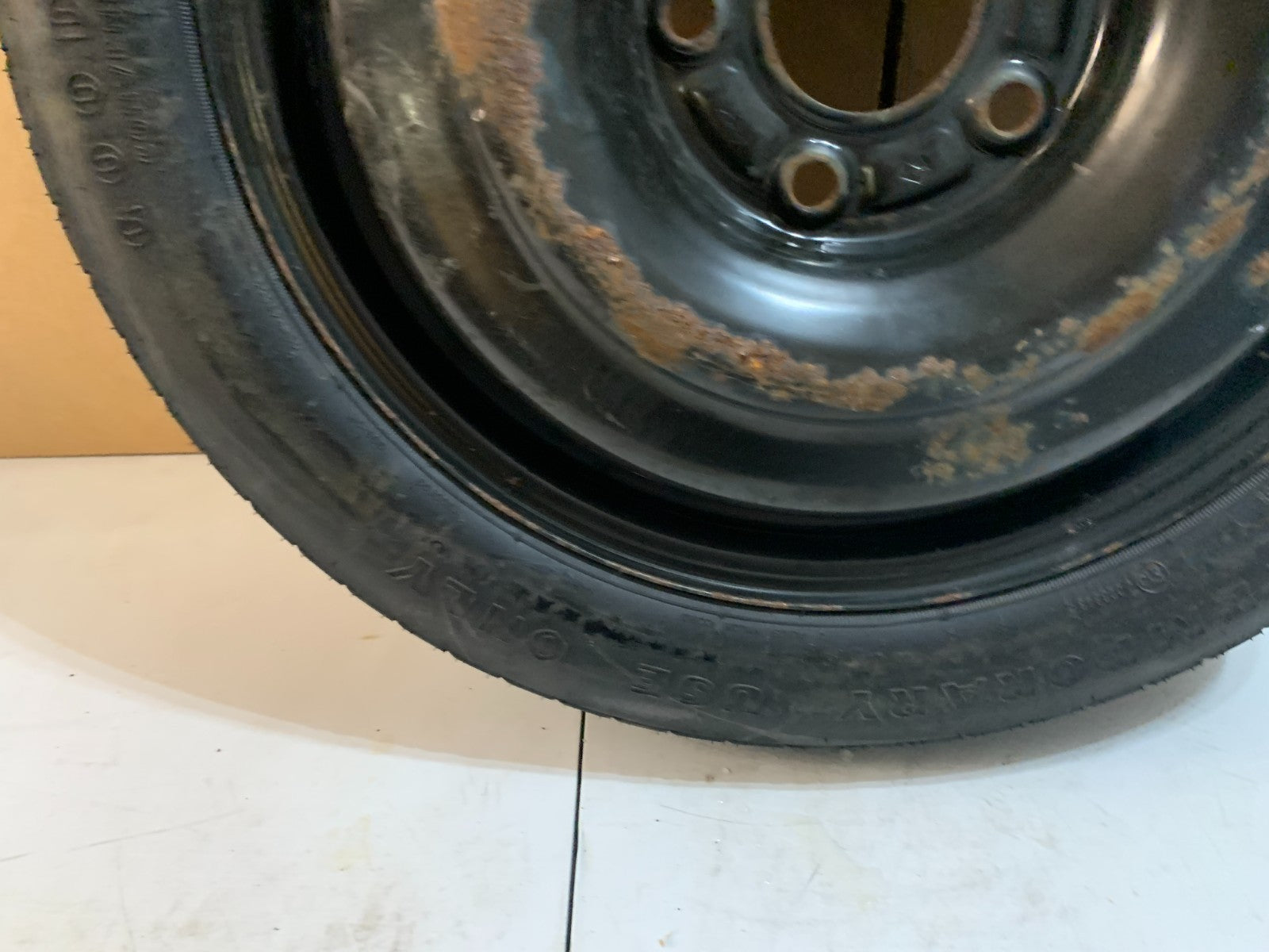 2012-2020 Dodge Grand Caravan 17" Spare Tire Compact Donut T145/80D17