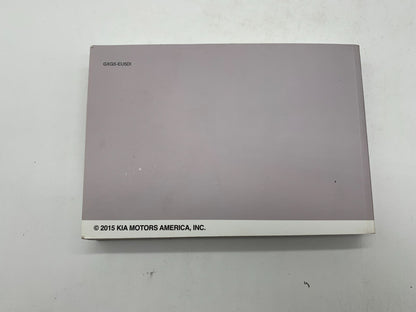 2016 Kia Sorento Owners Manual Set with Case OEM D04B34003