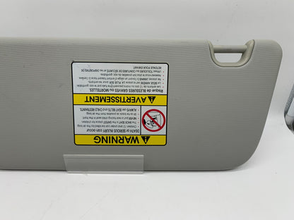 2014-2019 Kia Soul Passenger Sun Visor Gray Illuminated OEM A02B54009