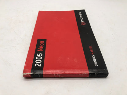 2005 Dodge Neon Owners Manual OEM A01B06010
