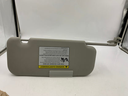 2018-2020 Kia Rio Driver Sun Visor Gray OEM D01B11001