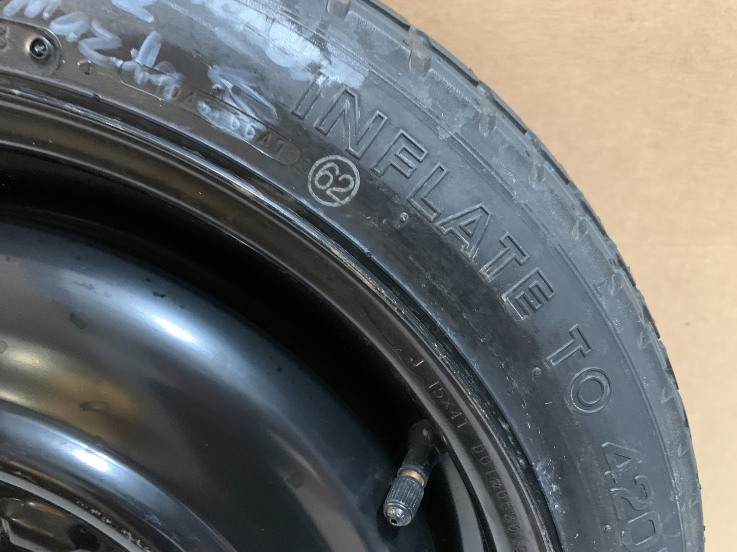 2010-2013 Mazda 3 Mazda3 15" Spare Tire Compact Donut T115/70D15 OEM T333