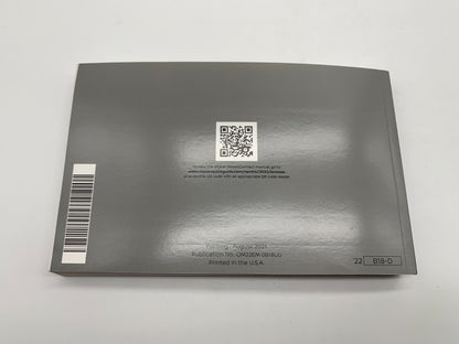2022 Nissan Sentra Owners Manual Set with Case OEM C03B50013