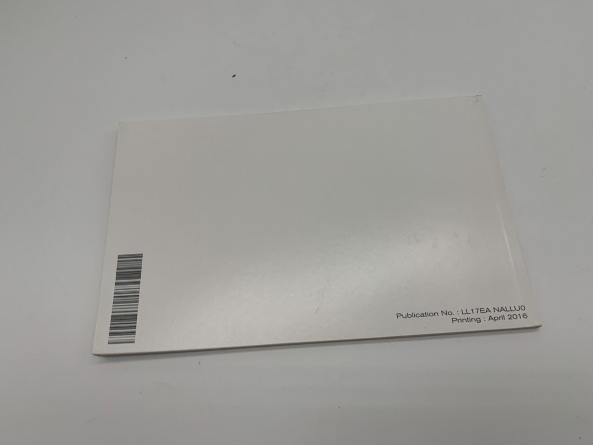 2017 Nissan Maxima Owners Manual Set with Case OEM