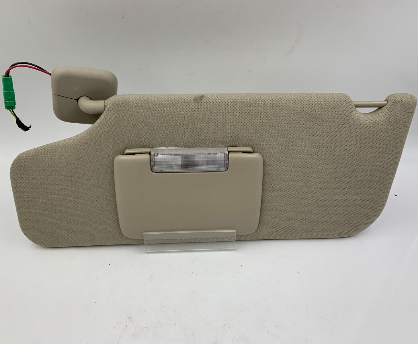 2010-2011 Ford Taurus Driver Sun Visor Gray Illuminated OEM E01B67009