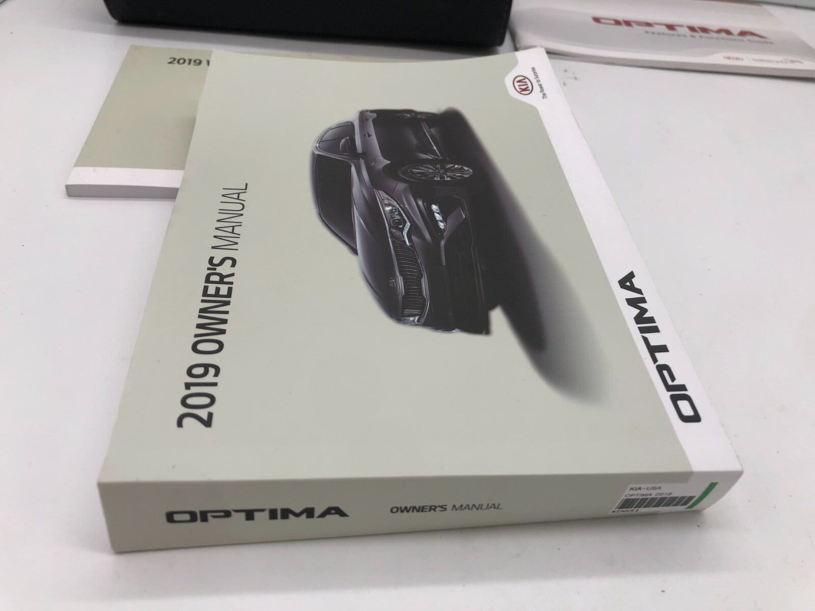 2019 Kia Optima Owners Manual Set with Case OEM A02B29004