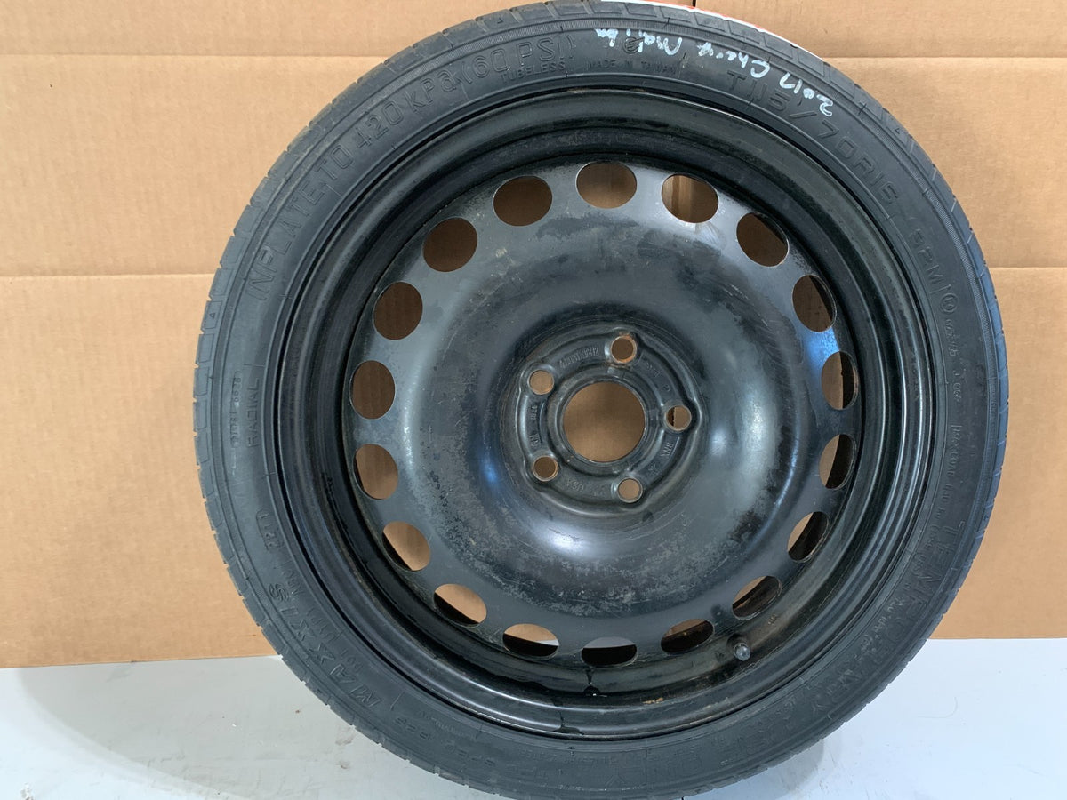 2016-2022 Chevrolet Malibu 16" Spare Tire Compact Donut T115/70R16