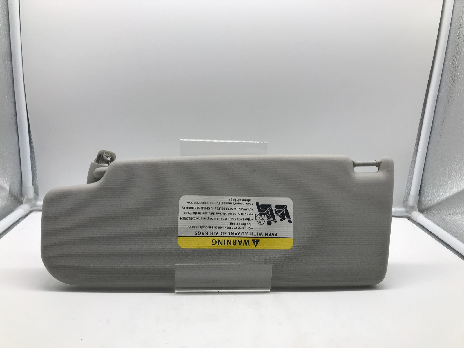 2011-2018 Volkswagen Jetta Passenger Sun Visor Gray OEM D04B10036