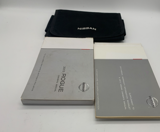 2013 Nissan Rogue Owners Manual Set with Case OEM
