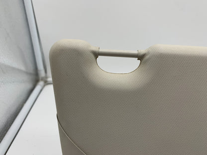 2012-2013 Ford Focus Passenger Sun Visor White OEM B04B43005