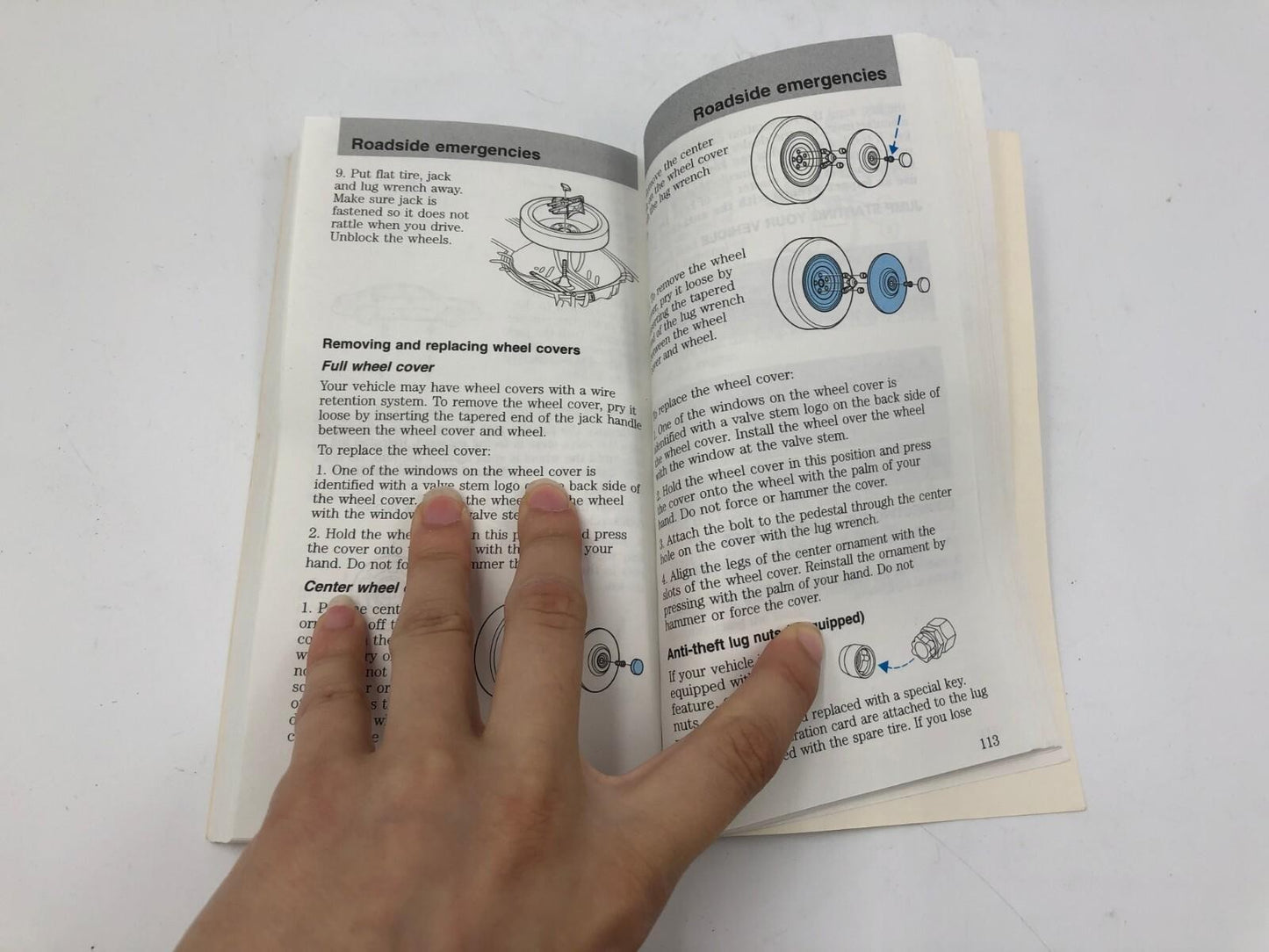 1998 Ford Taurus Owners Manual OEM C04B53068