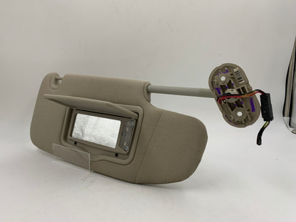 2006-2009 Ford Fusion Passenger Sun Visor Gray Illumination OEM B02B07042
