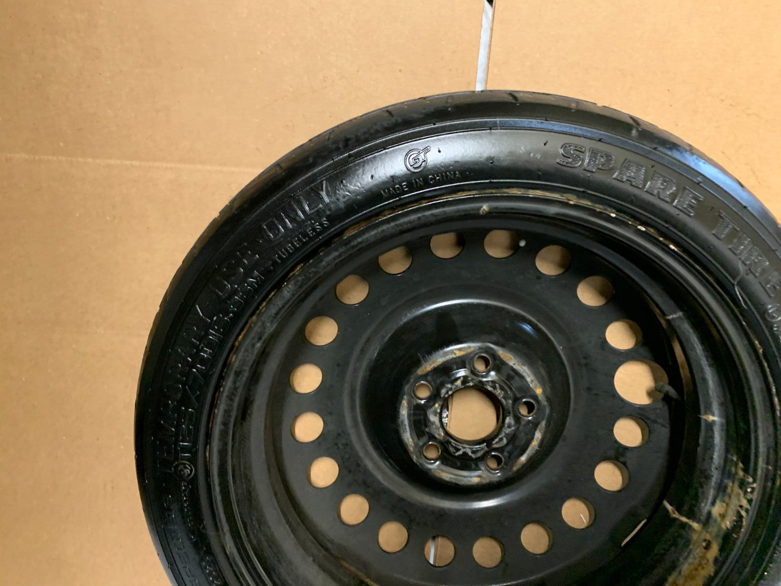 2013-2023 Chevrolet Trax 16" Spare Tire Wheel Compact Donut T125/70R16 96M