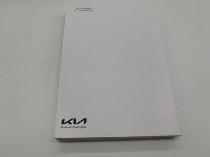 2022 Kia Telluride Sedan Owners Manual Set with Case OEM E01B46009